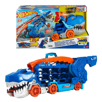 HOT WHEEL TRANSPORTADOR DINOSAURIO PARA VEHICULOS