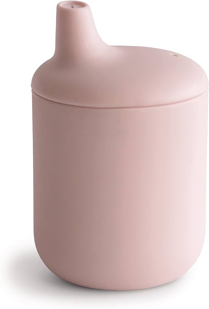 VASO SIPPY DE SILICONA - ROSA