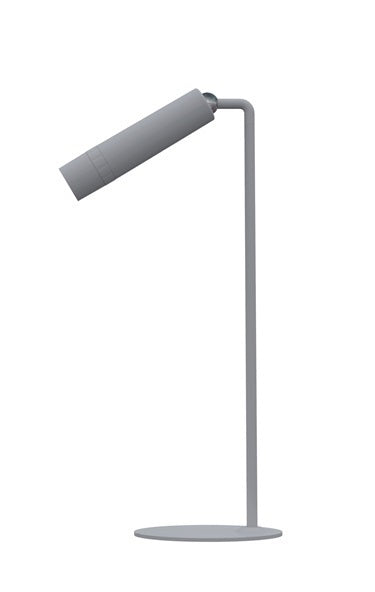 Lámpara recargable Led de escritorio,4000K,3W,240lm, Gris.