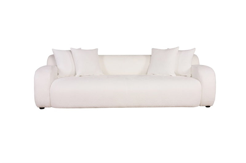 SOFA 3 PUESTOS BLANCO