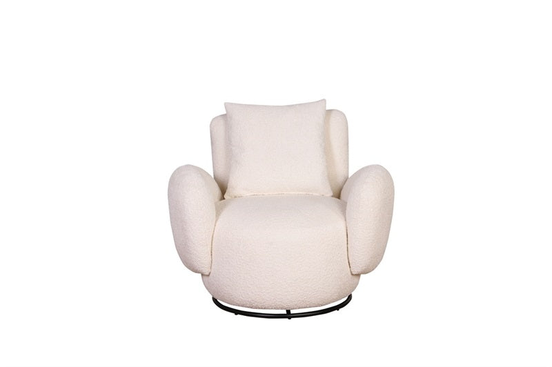 SILLON GIRATORIO BLANCO