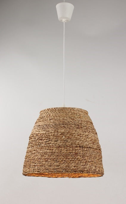 LAMPARA COLGANTE TEJIDA,1.5M 1XE27, COLOR NATURAL, 25W MAX
