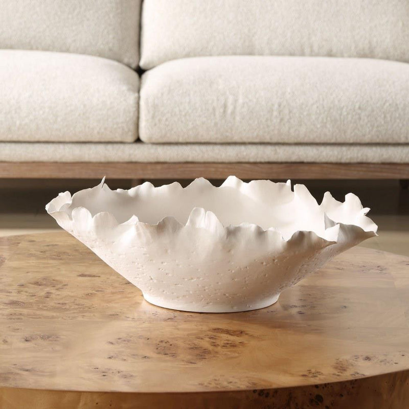 BOWL BLOSSOM-BLANCO 16.75 X 4.5"