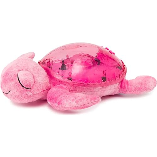 TORTUGA PELUCHE DIFUNDE LUZ, ROSA