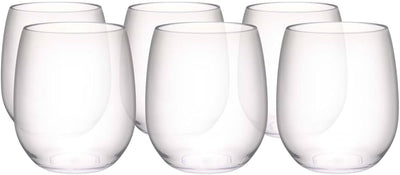 SET DE 6 COPAS PARA VINO 15 OZ-TRANSPARENTE