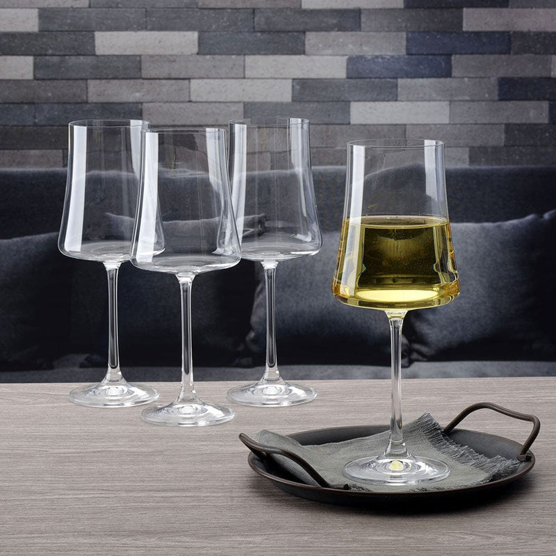 SET DE 4 COPAS DE VINO BLANCO DE 16OZ