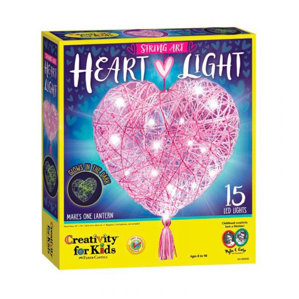 CREATIVITY FOR KIDS-KIT CORAZON ARTE DE CUERDAS