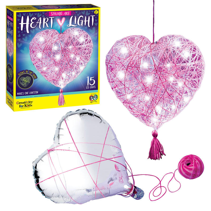 CREATIVITY FOR KIDS-KIT CORAZON ARTE DE CUERDAS