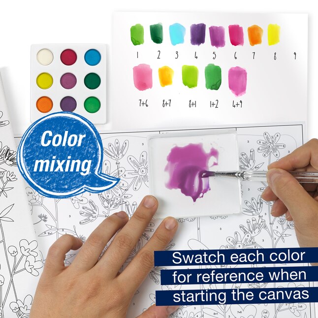 FABER CASTLE-SET DE CANVA Y AQUARELA-FARMHOUSE FLORAL