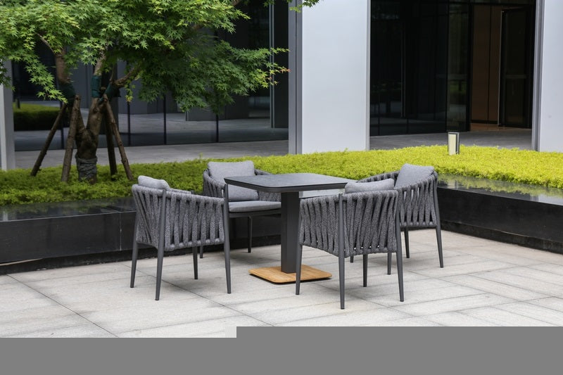 JUEGO DE COMEDOR DE 4 PUESTOS PARA EXTERIOR