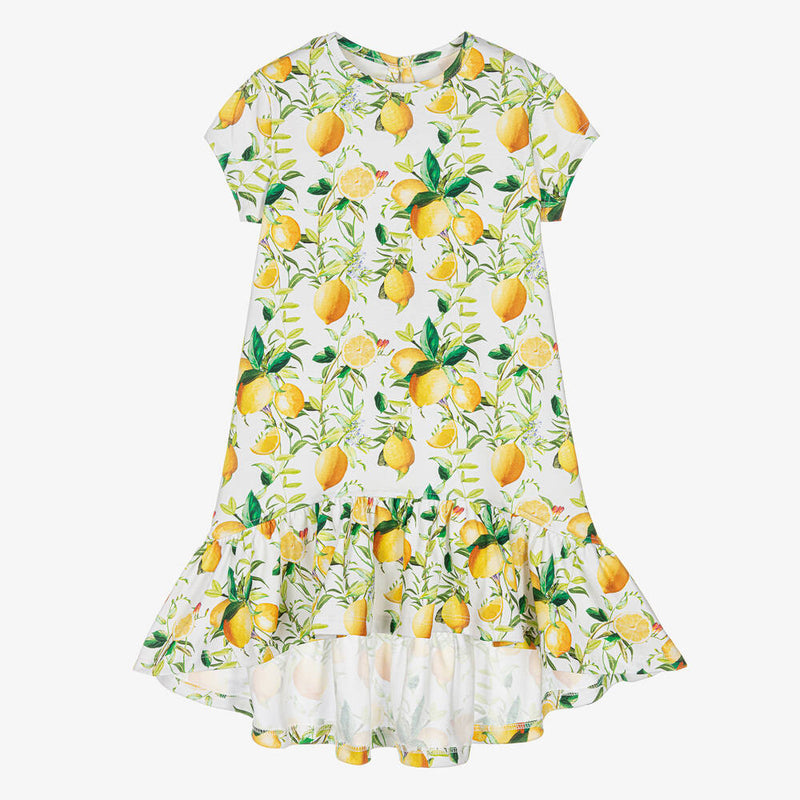 PIYAMA DE VESTIDO CORTO-LEMON TALLA 5/6