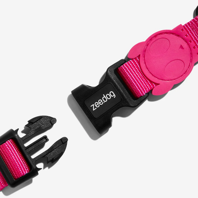 ZEE DOG PINK LED | COLLAR - MEDIUM