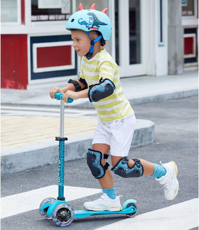 SCOOTER MINI LED-AQUA