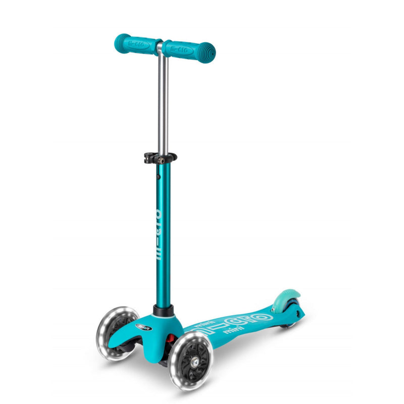 SCOOTER MINI LED-AQUA