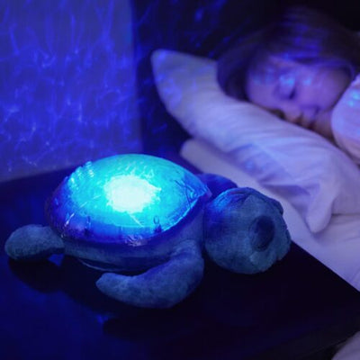 TORTUGA PELUCHE DIFUNDE LUZ, ROSA