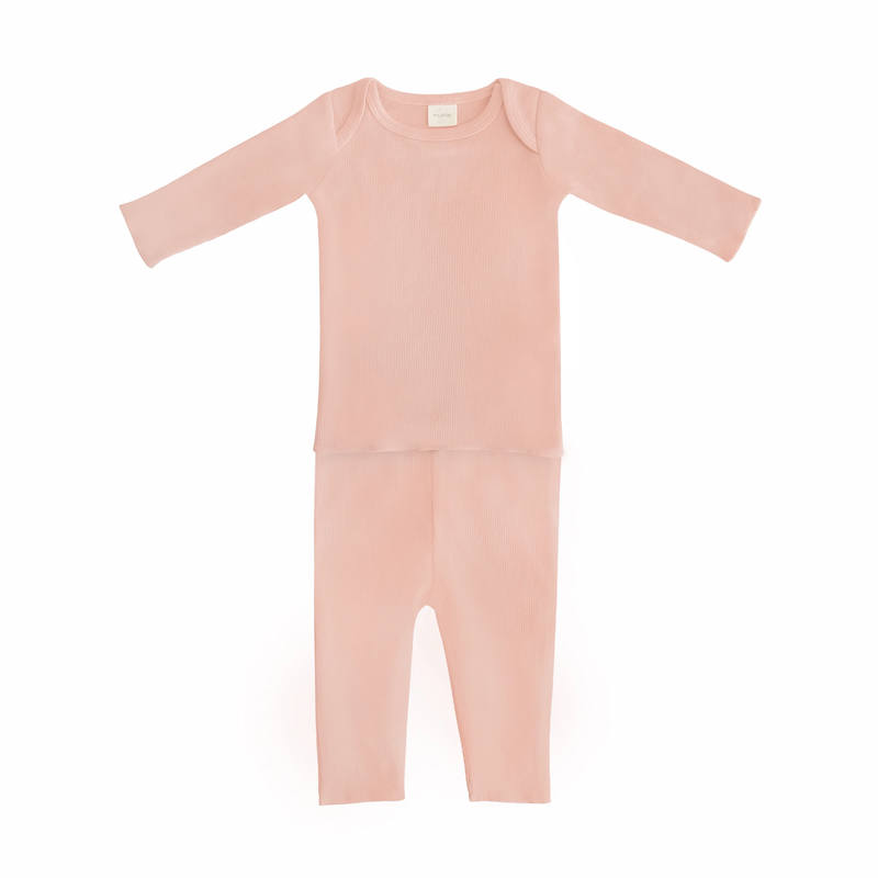 MUSHIECONJUNTO DE 2 PIEZAS MANGA LARGA 6-9 M-BLUSH