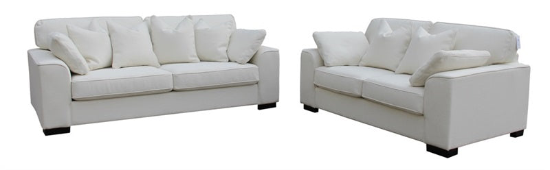 SET DE SOFA BLANCO (2+3 PUESTOS)