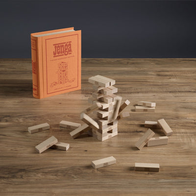 JUEGO DE MESA JENGA- VINTAGE BOOKSHELF EDITION