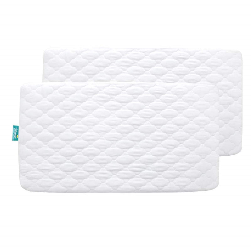 SET DE 2 PROTECTORES DE COLCHÓN PARA CUNA  52" X 28"