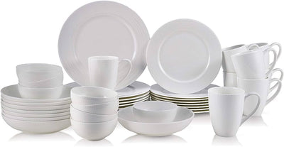 SET DE VAJILLA DE 40PC - BLANCO