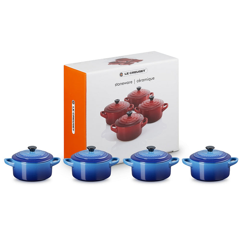 SET DE MINI OLLAS DE 10CM - AZURE BLUE