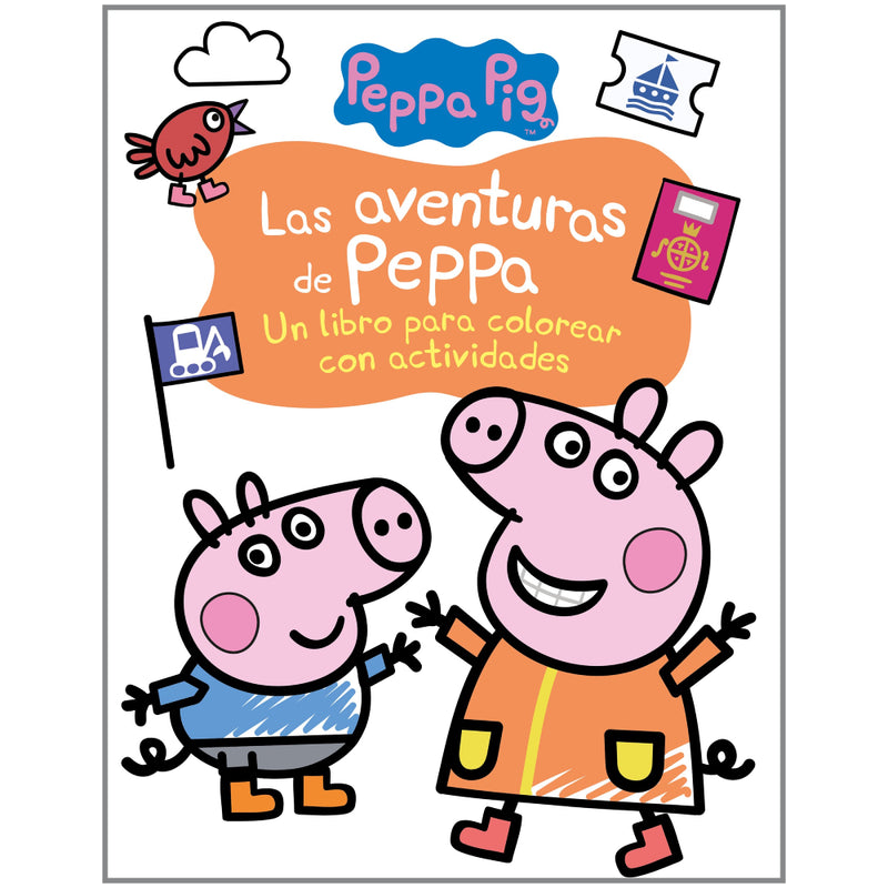 ACTIVIDADES Y COLOREAR  PEPPA PIG