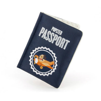 PASAPORTE JUGUETE DE PERRO - AZUL