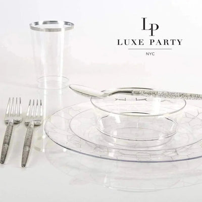 SET DE PLATOS REDONDOS 10.5" - PLATA