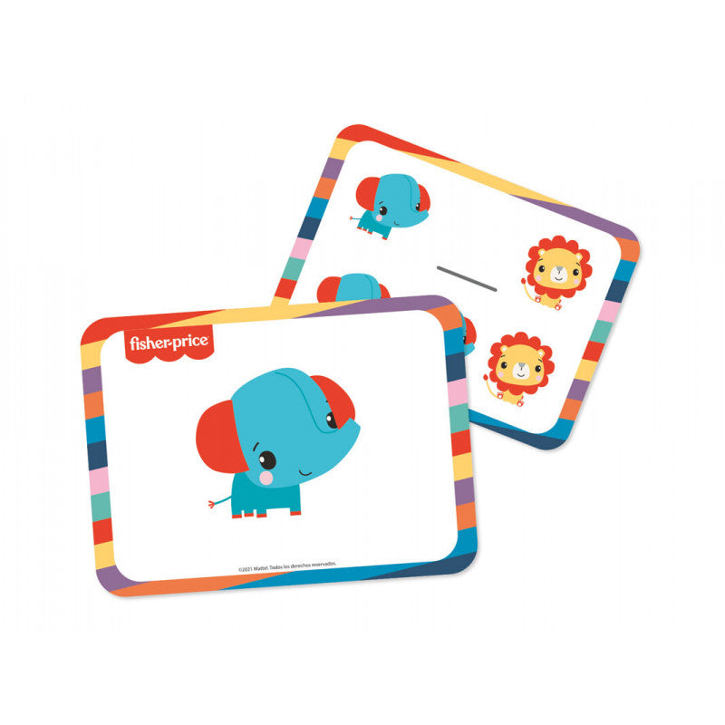 FISHER PRICE - TARJETAS SECUENCIA LÓGICA Y NUMÉRICA