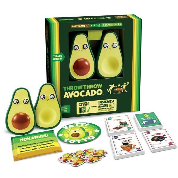 JUEGO DE CARTA THROW THROW AVOCADO