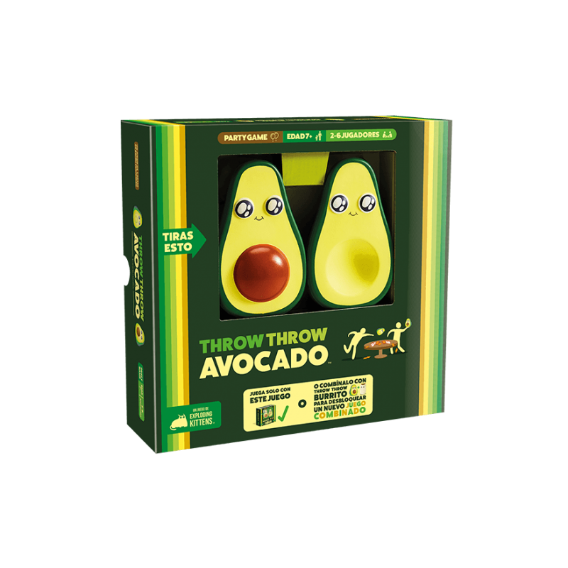 JUEGO DE CARTA THROW THROW AVOCADO