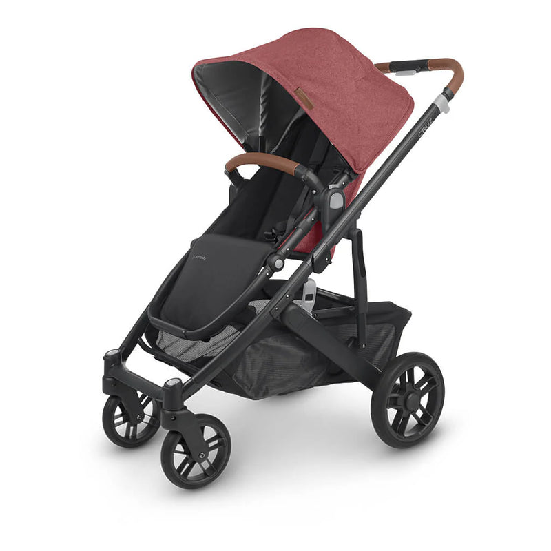 UPPABABY  CRUZ V2 COCHE LUCY(ROSEWOOD MELANGE/CARBON/SADDLE HANDBAR