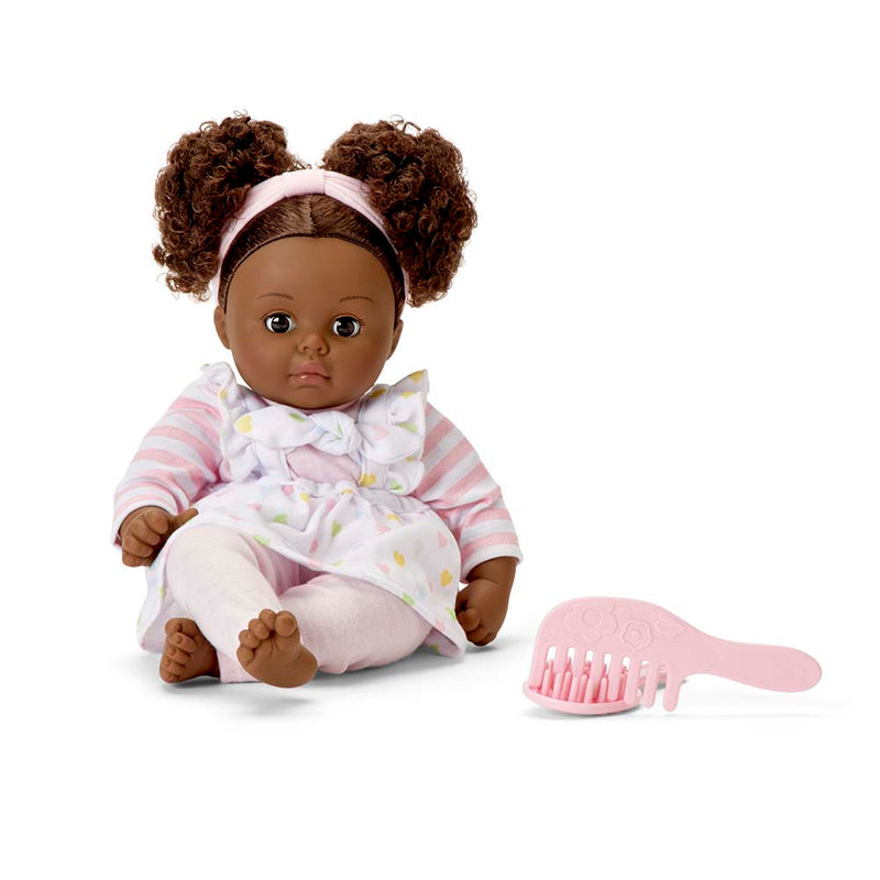 MI PEQUENA NINA - DELANTAL DE LUNARES - TONO DE PIEL OSCURO