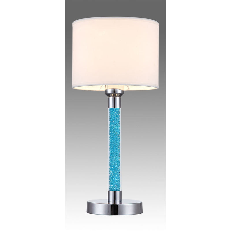 Lámpara de Mesa, azul claro, 110-240V.