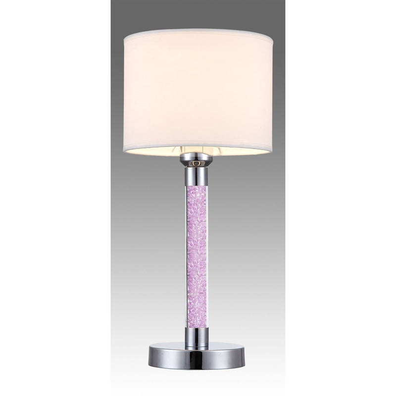 Lámpara de Mesa rosado, 110-240V.