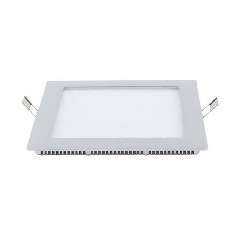 Lámpara empotrable Cuadrada Led SMD Luz calida 12W 3000K 100V-250V L19.6*W16.68*H3cm