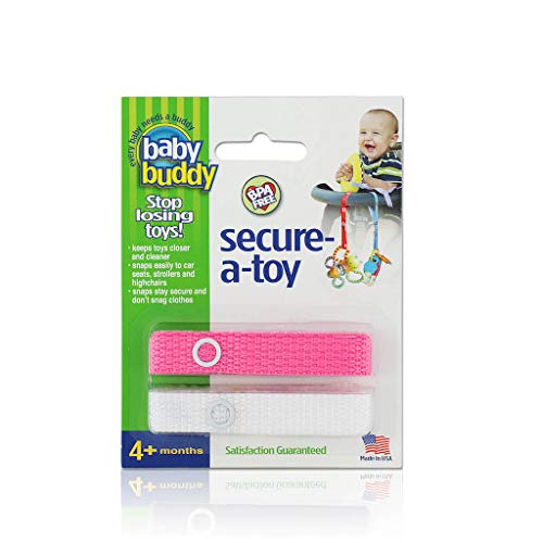 Secure-A-Toy 2ct - ROSAS- BLANCO