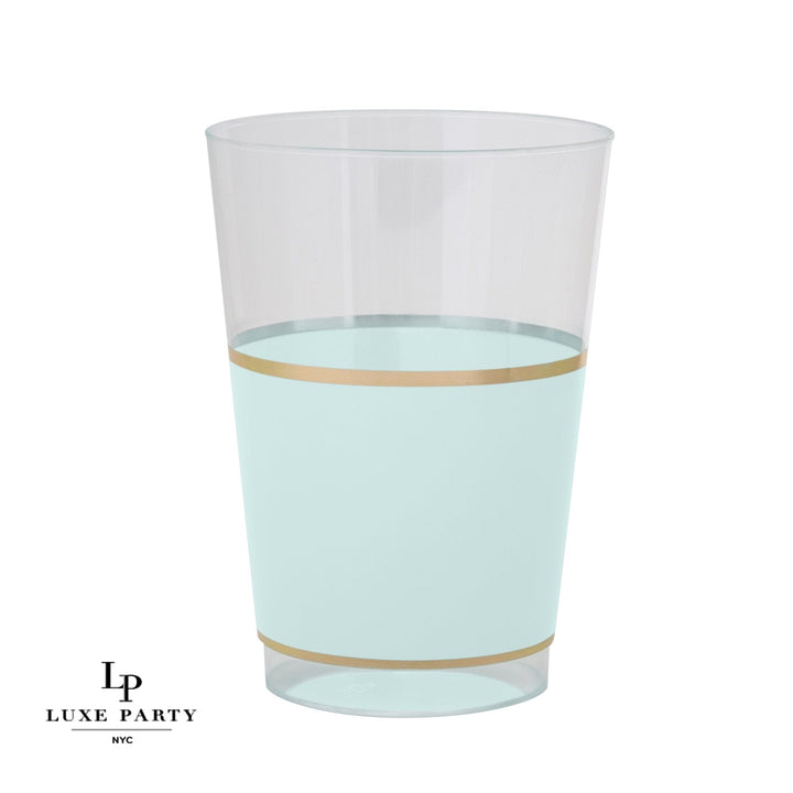 SET DE VASOS 12OZ- VERDE MENTA