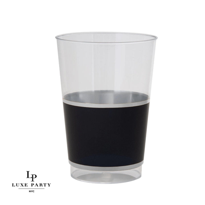 SET DE VASOS 12 OZ- GRIS/ PLATA