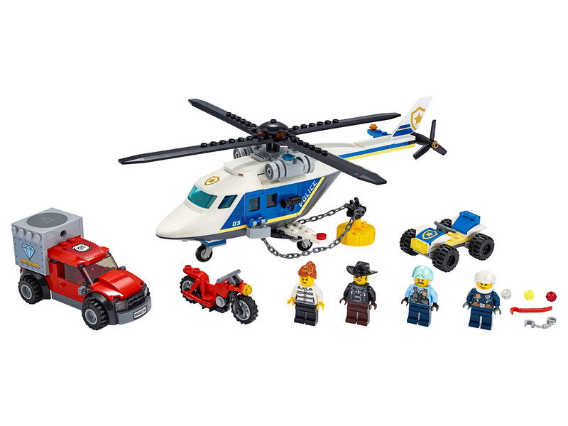 LEGO® City: Policía: Persecución en Helicóptero