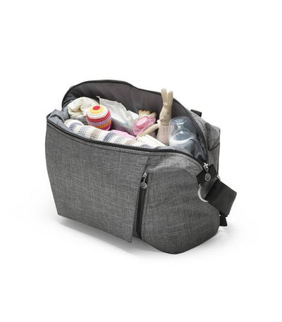 Bolso cambiador para bebe, color gris