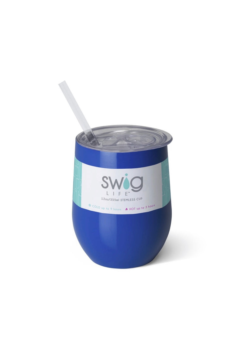 Vaso 12oz azul