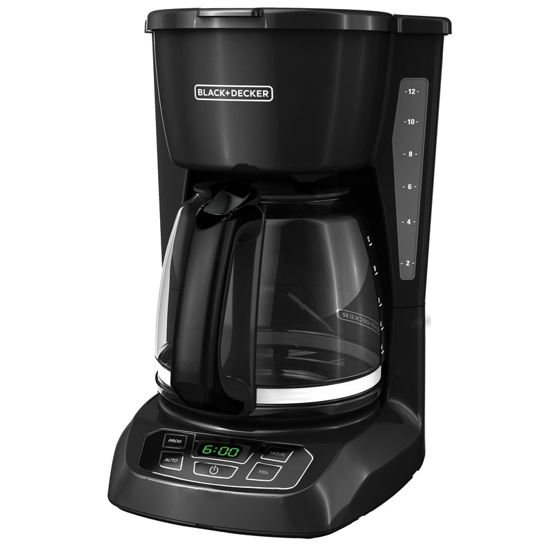 CAFETERA 12 TZAS DIGITAL  PROGRAMABLE-NEGRO