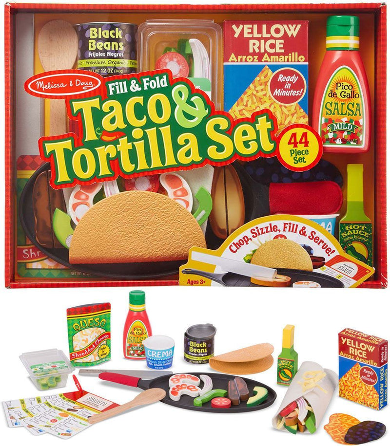 JUEGO DE TACO Y TORTILLA