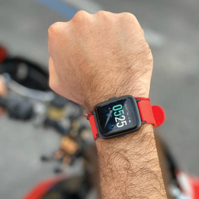 Reloj Smartwatch Fitness CT2 Color Rojo