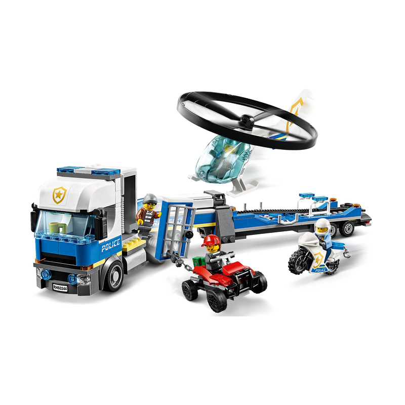 LEGO® City: Policía: Camión de Transporte del Helicóptero
