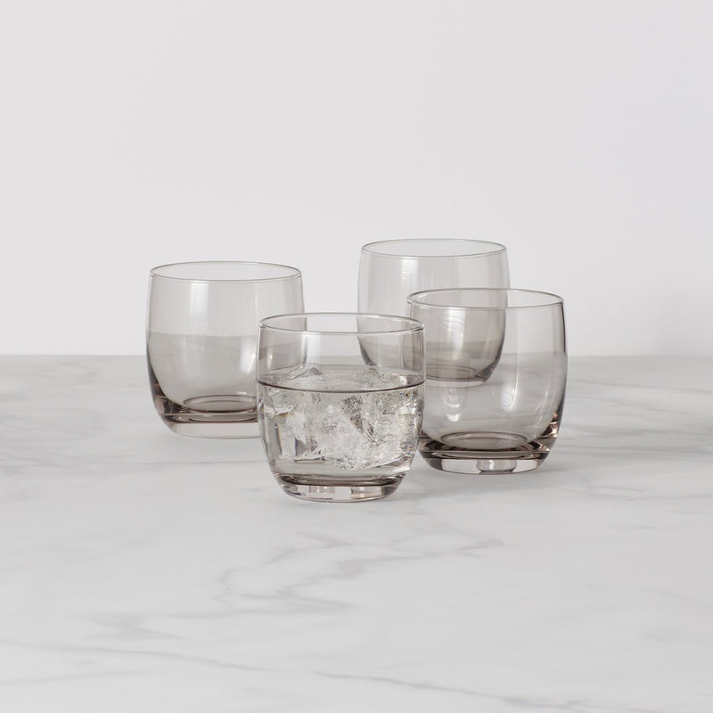 SET DE 4 VASOS GRIS 12 OZ