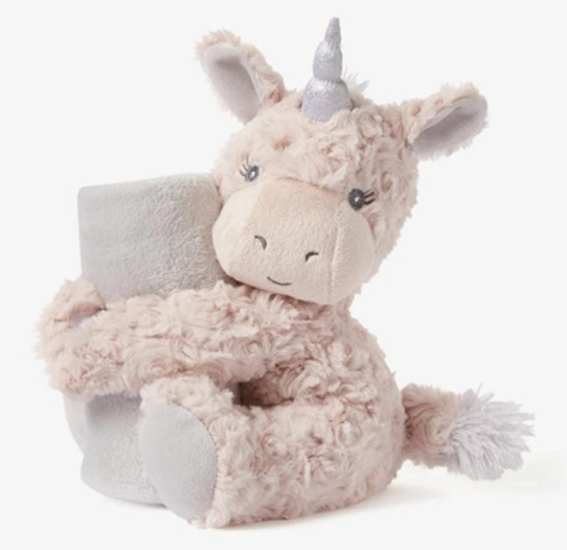 PELUCHE PARA BEBE, SUJETA MANTITA, UNICORNIO