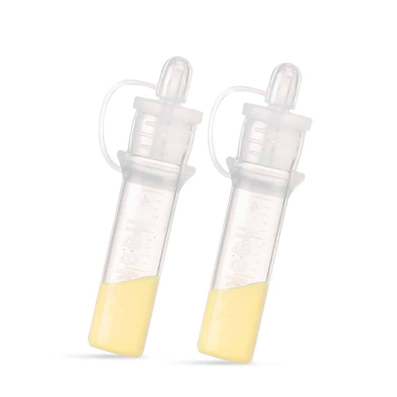 COLECTORES DE SILICONA PARA CALOSTRO 4 ML, 2 PK (PRE-ESTERILIZADOS)