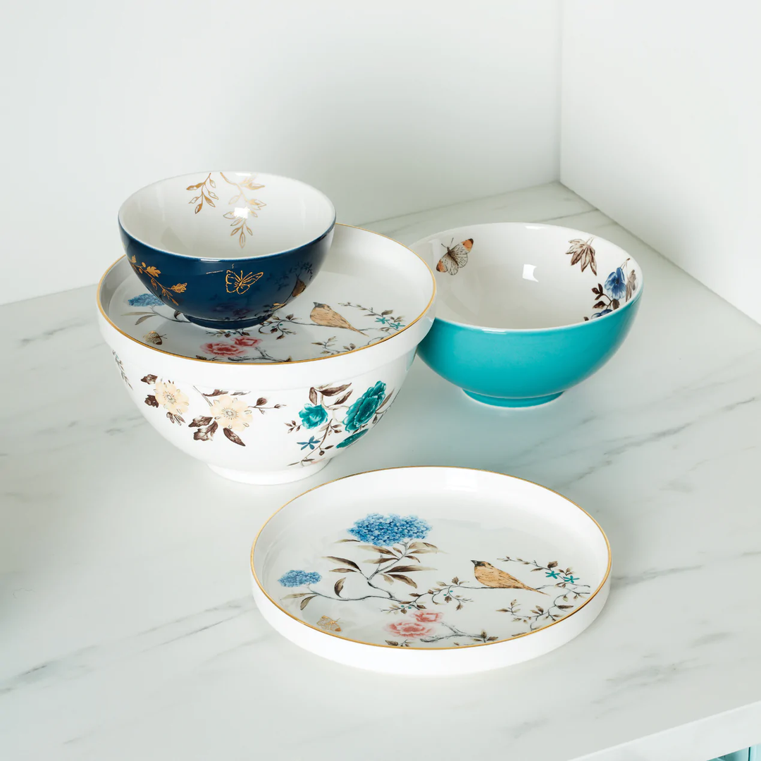 たち吉 DINERWARE RICHFELD SET DE BOUUL 8 PIEZAS NESTING DINNERWARE – Kennedy Home